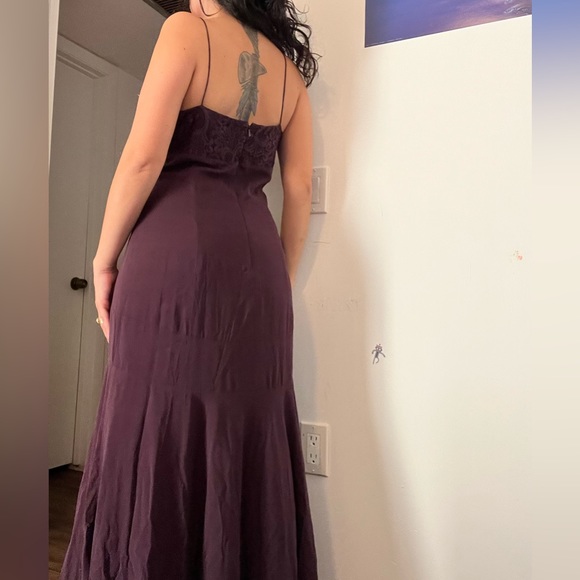 Nicole miller collection silk blend high low gown 12 - Picture 2 of 8